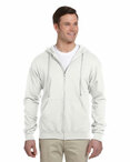 8 oz., 50/50 NuBlend® Fleece Full-Zip Hood
