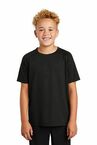 Sport-Tek  Youth PosiCharge  Tri-Blend Wicking Raglan Tee