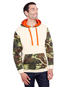 Men's Fashion Camo Hooded Sweatshirt