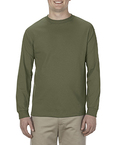 Adult 5.1 oz., 100% Soft Spun Cotton Long-Sleeve T-Shirt