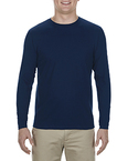 Adult 4.3 oz., Ringspun Cotton Long-Sleeve T-Shirt