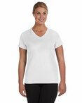 Ladies' Moisture-Wicking V-Neck T-Shirt