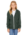 Youth Sponge Fleece Full-Zip Hooded Sweatshirt