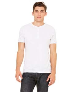 Men's Triblend Short-Sleeve Henley