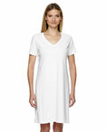 Ladies' Fine Jersey Crossover V-Neck Coverup