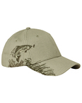 Brushed Cotton Twill Trout Cap