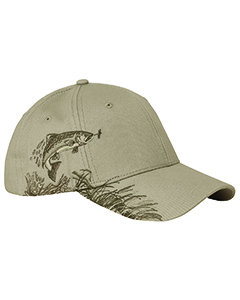 Brushed Cotton Twill Trout Cap