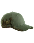 Brushed Cotton Twill Mustang Cap