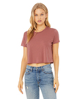 Ladies' Flowy Cropped T-Shirt