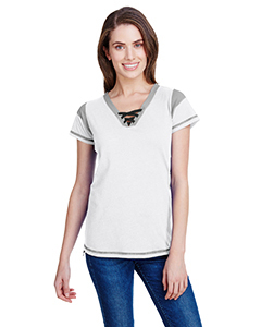 Ladies' Gameday Lace Up T-Shirt