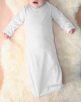 Infant Baby Rib Lap Shoulder Layette