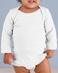 Infant Baby Rib Lap Shoulder Long Sleeve Creeper