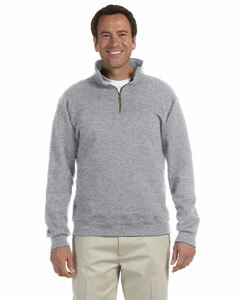 9.5 oz., 50/50 Super Sweats® NuBlend® Fleece Quarter-Zip Pullover