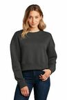 District  Women's Perfect Weight  Fleece Cropped Crew