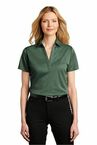 Port Authority  Ladies Heathered Silk Touch  Performance Polo