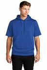 Sport-Tek  Sport-Wick  Fleece Short Sleeve Hooded Pullover