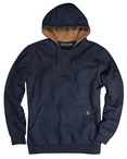 Cotton Blend Pullover Hooded Sweatshirt