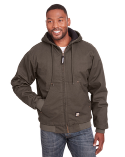 Men's Highland Washed Cotton Duck Hooded Jacket