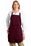 Port Authority Full Length Apron with Pockets | Maroon