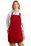 Port Authority Full Length Apron with Pockets | Red