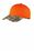 Port Authority Safety Cap with Camo Brim | Orange Blaze/ Realtree Xtra