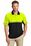 CornerStone  Select Lightweight Snag-Proof Enhanced Visibility Polo | Safety Yellow/ Black