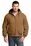 CornerStone Washed Duck Cloth Insulated Hooded Work Jacket | Duck Brown