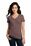 District Made Ladies Perfect Blend V-Neck Tee | Rose Fleck