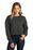 District  Women's Perfect Weight  Fleece Cropped Crew | Charcoal