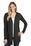 District  Women's Perfect Tri  Hooded Cardigan | Black Frost