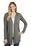 District  Women's Perfect Tri  Hooded Cardigan | Grey Frost