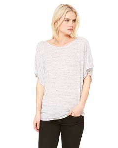 Ladies' Flowy Draped Sleeve Dolman T-Shirt