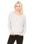 Ladies' Flowy Long-Sleeve Off Shoulder T-Shirt