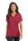 Port Authority Ladies Cotton Touch Performance Polo | Chili Red