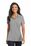 Port Authority Ladies Cotton Touch Performance Polo | Frost Grey