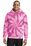 Port & Company Essential Tie-Dye Pullover Hooded Sweatshirt | Pink