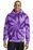 Port & Company Essential Tie-Dye Pullover Hooded Sweatshirt | Purple