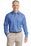 Port Authority Long Sleeve Non-Iron Twill Shirt | Ultramarine Blue