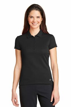 Nike Golf Ladies Dri-FIT Solid Icon Pique Polo