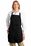 Port Authority Full Length Apron with Pockets | Black