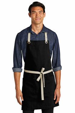 Port Authority Canvas Full-Length Two-Pocket Apron