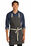 Port Authority Canvas Full-Length Two-Pocket Apron | Magnet/ Stone