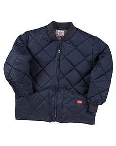 Diamond Quilted Nylon Jacket