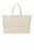 Port Authority Cotton Canvas Jumbo Tote | Natural