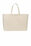Port Authority Cotton Canvas Jumbo Tote | Natural