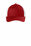 Port Authority  Low-Profile Snapback Trucker Cap | Flame Red/ White