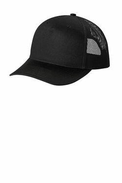 Port Authority Snapback Five-Panel Trucker Cap