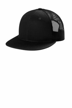 Port Authority Snapback Flat Bill Trucker Cap