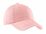 Port Authority Sandwich Bill Cap with Striped Closure | Light Pink/ White