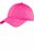Port & Company Six-Panel Unstructured Twill Cap | Neon Pink